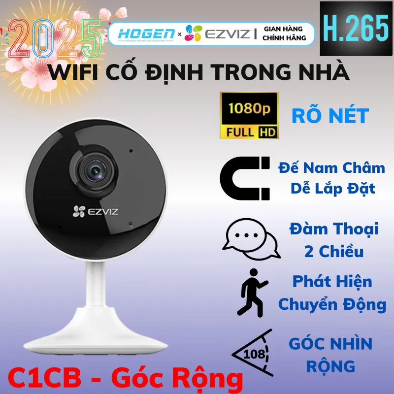 EZVIZ C1C-B 1080P – Camera Wifi trong nhà thông minh