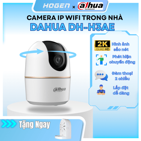 Camera Wifi quay quét trong nhà Hero A1 3MP DAHUA DH-H3AE