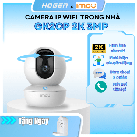 Camera Wifi không dây 3MP IMOU IPC-GK2CP 2K 3MP