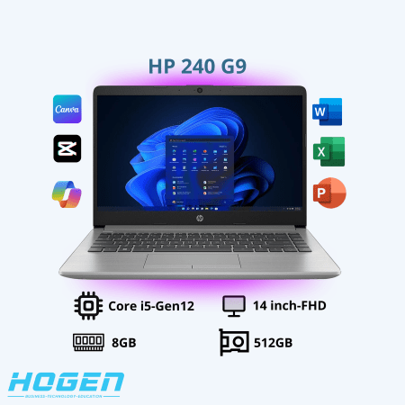 HP 240 G9 (Core i5-1235U | RAM-8GB | SSD-512GB )