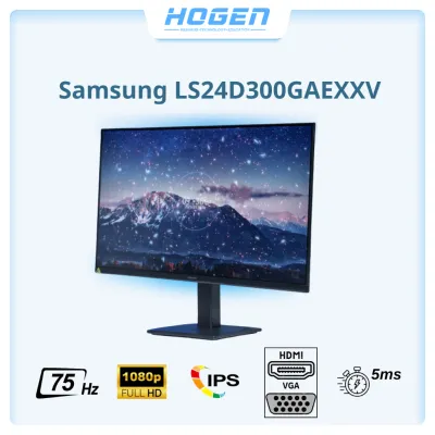 Màn Hình SAMSUNG LS24D300GAEXXV (24 inch - IPS - FHD - 5ms - 100Hz)