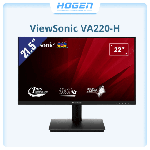 Màn hình ViewSonic VA220-H 21.5" (FHD 1920 x 1080/ VA/ 100Hz/ 1 ms)