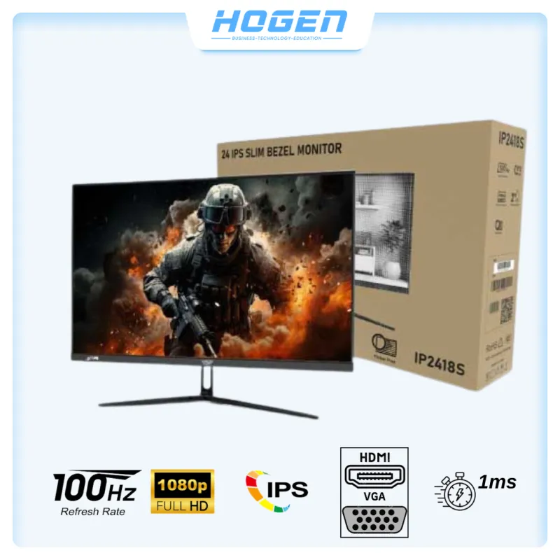 Màn hình VSP IP2418S IPS FHD 100Hz Black