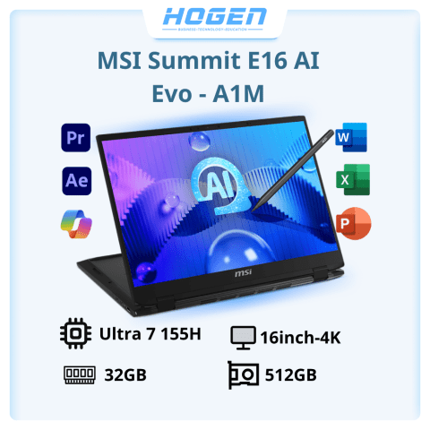 MSI Summit E16 AI Evo - A1M(Ultra 7/ 2K+/165Hz)