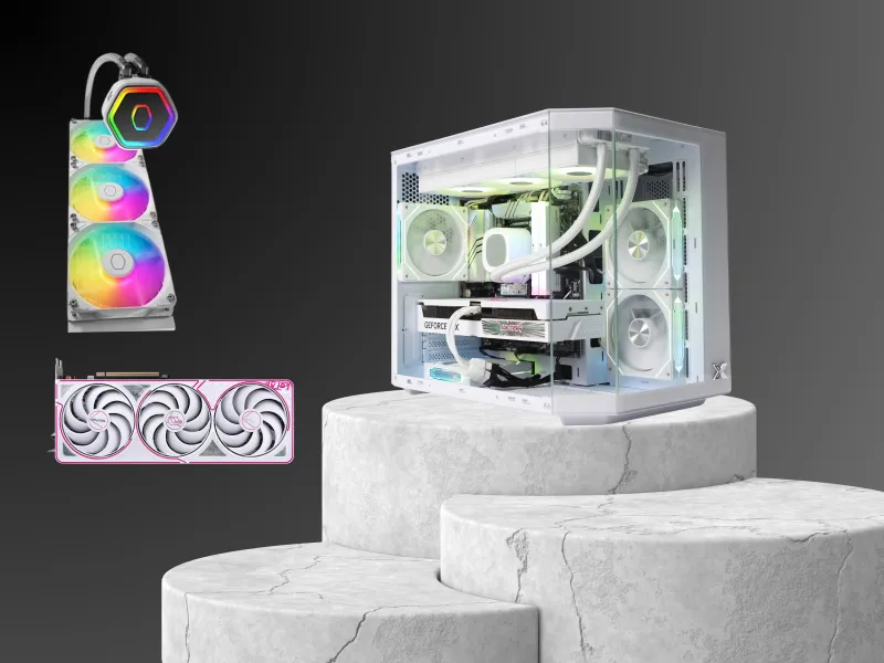 PC Gaming 05 (Core I7 13700K / RAM 32G DDR5 / RTX 5070 Ultra White)