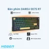Bàn phím cơ DAREU EK75 RT Magnetic Switch (RGB, PBT Double Shot CHERRY profile, DareU Magnetic sw)