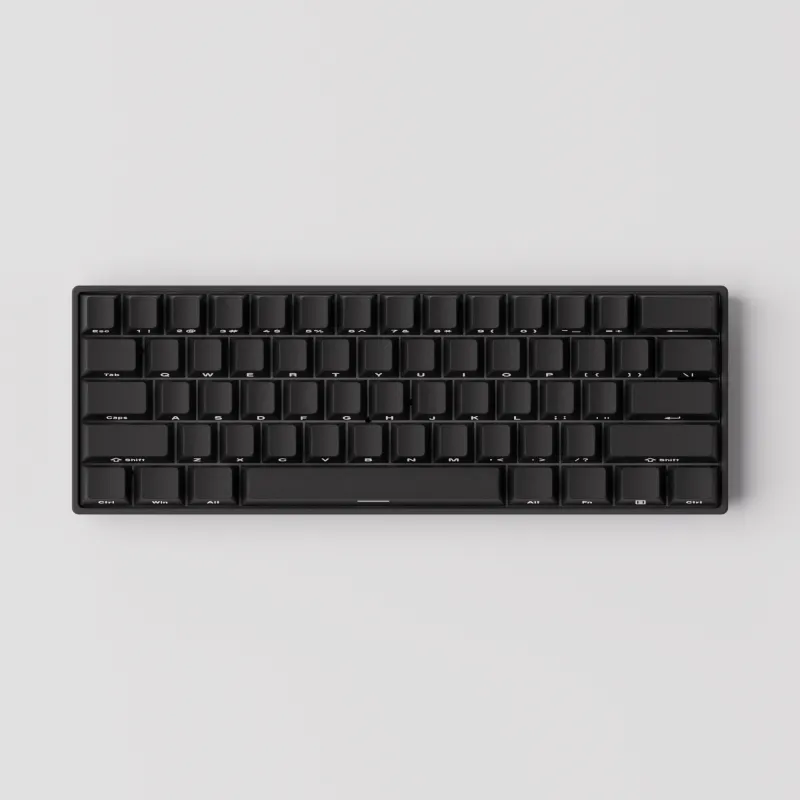 Bàn phím cơ MonsGeek FUN60 Pro SP Black Akko Glare Magnetic Switches – 1 chế độ kết nối có dây