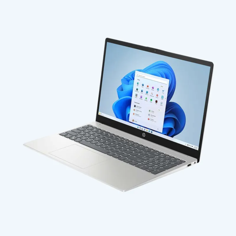 Laptop HP 15‑FD0095WM – Intel Core i5‑1235U | 8GB RAM | 256GB SSD | 15.6 inch FHD | Silver | Win11