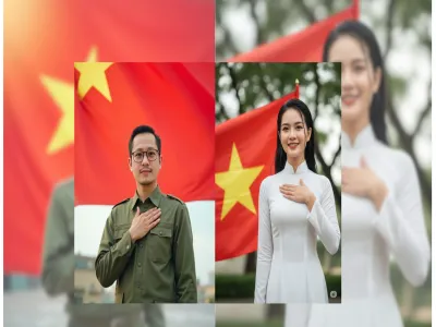 Cực đỉnh. Trend tạo ảnh bằng ChatGPT mừng ngày quốc khánh 2-9.